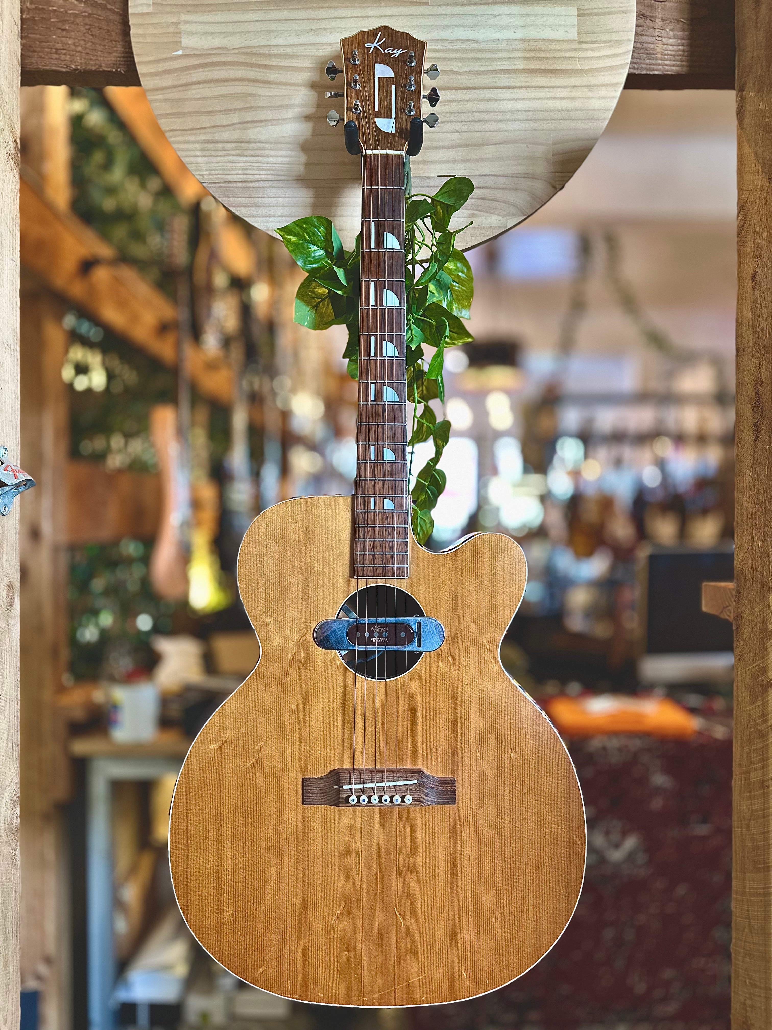 Kay | 1947 | 17” Acoustic Flat Top Conversion | 1947 Kay | 1947 | 17” Acoustic Flat Top Conversion | 1947